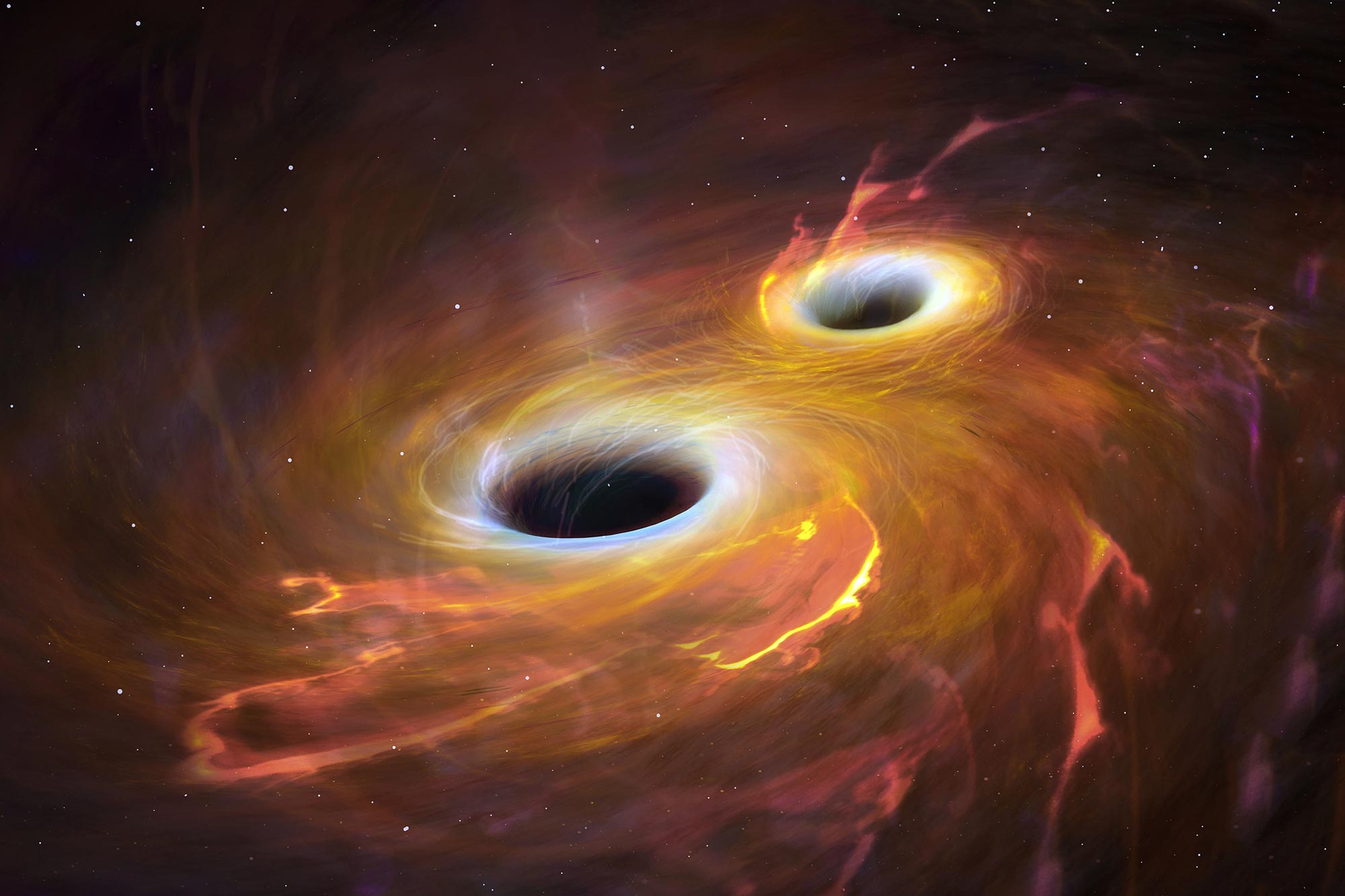 Very Large Telescope spots Earth’s new nearest pair of black holes